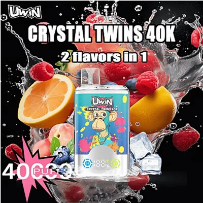 Uwin Crystal Twins 40k Puffs